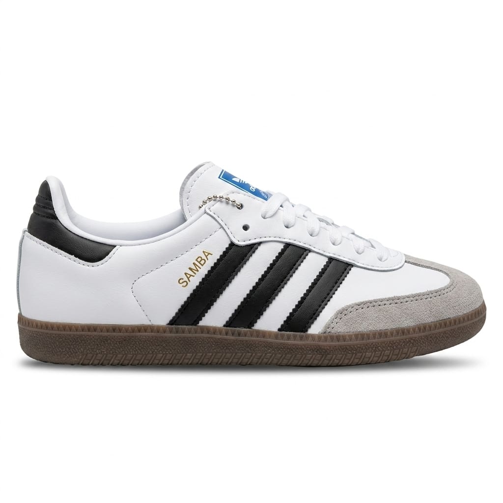 Adidas Samba White & Black